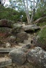 a rocky climb along the way