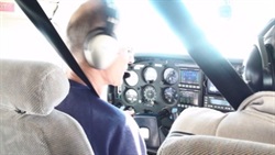 078 Dougie the knowledgeable pilot - picked me up at Leigh Creek