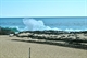 Waves on the basalt