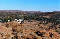 Telegraph Station in its spectacular setting