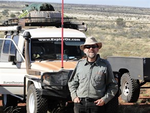 The Canadian Wildman enjoying the Gibson Safari