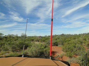 The view from MJ's cab - It aint that pretty!!!