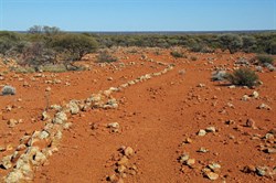 This site has see many tourists by the very well worn paths
