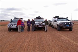 Lined up on the Emu Air Field