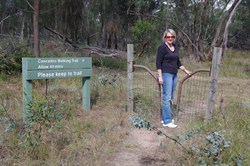 Start of the Cascades Walk