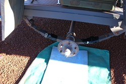 One of the many uses for Gaffer tape - Spring repairs