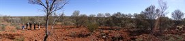 Overlooking the Red Bluff Rockholes Site