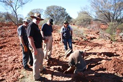 Outback Al being forced to dig his own grave ;-)