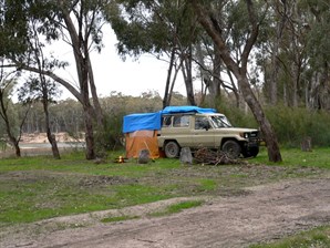 Prepared for rain near Tubamurray Weir