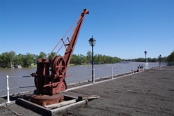 Old Historic Wharf at Morgan