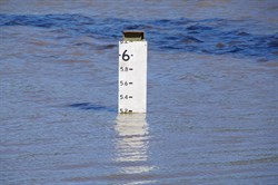 Rising water levels at Morgan