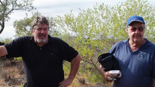 A couple of likely looking rougues - Mick and Dave
