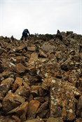 the last rocky climb