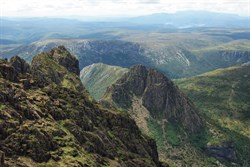 view from Cradle Mountain