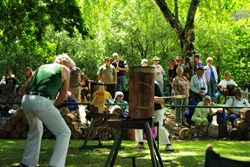 Wood chop event