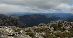 vies from the summit on Mt Roland