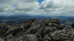 views from the summit of Mt Roland