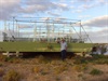 The usually high and dry Birdsville Track Ferry