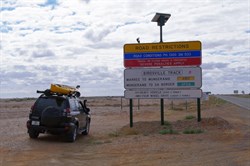 Ready to Leave Marree to see first hand the flooded Cooper