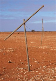 Reminders of an unforgiving land - Premier Downs, Connie Sue Hwy 2009
