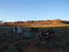 Camp in the Yandagooge Valley - Rudall River 2008