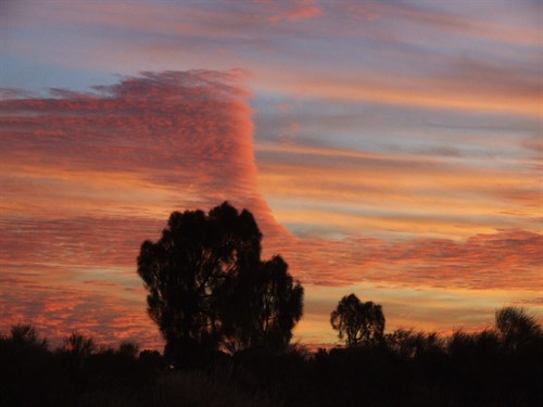 Savory Sunset and cloud formations - CSR 2007