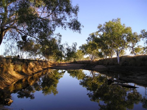 Reflections - A pool on the Rudall River 2006