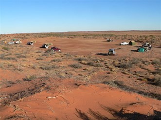 Camped at Haddon Corner