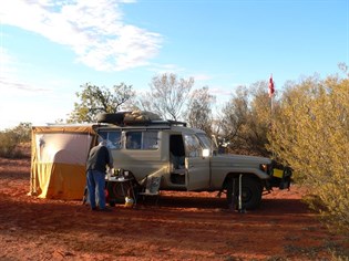 Lay day near the Madigan Line