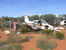 Aircraft Crash Site off Anne Beadell Highway