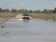 Water crossing on way to Big Red