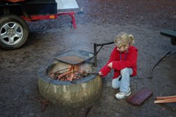 Veronica and her fire