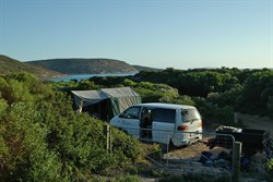 Camp at Le Grand Beach