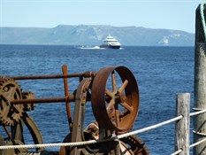 Gordon R cruise boat on Macquarie Harbour