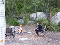 Free camp, Dora point, St Helens