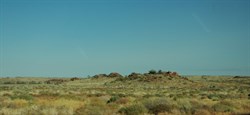 rare sight...rocky outcrops, almost hills