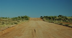 one of the crests on the road