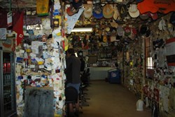 Interior of the Hotel at william creek...fascinating