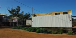 dilapidated amenities at Oodnadatta caravan park were an experience