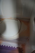 red dust in the van ensuite