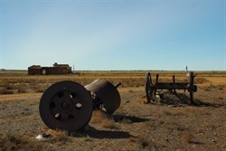 interesting relics from the past at the Explorers memorial