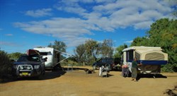camping at Coward Springs...a lovely place to stay