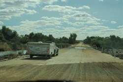 floodway at Neales river