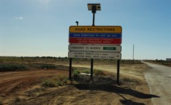 road sign at Lyndhurst