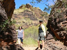 Andrea and I at Hidden Valley National Park