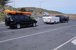 Waiting for the Ferry to arrive at Cape Jervis
