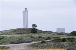 Our last close view of the Cape Jervis Lighthouse