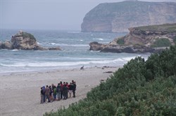 Beach accees is strictly small groups and with National Parks Officer