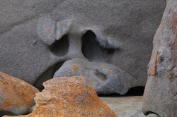 I can make a face from this formation, can you?