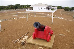Every day at 1pm this Cannon is fired